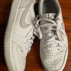 Nike White and Gray Athletic Shoes